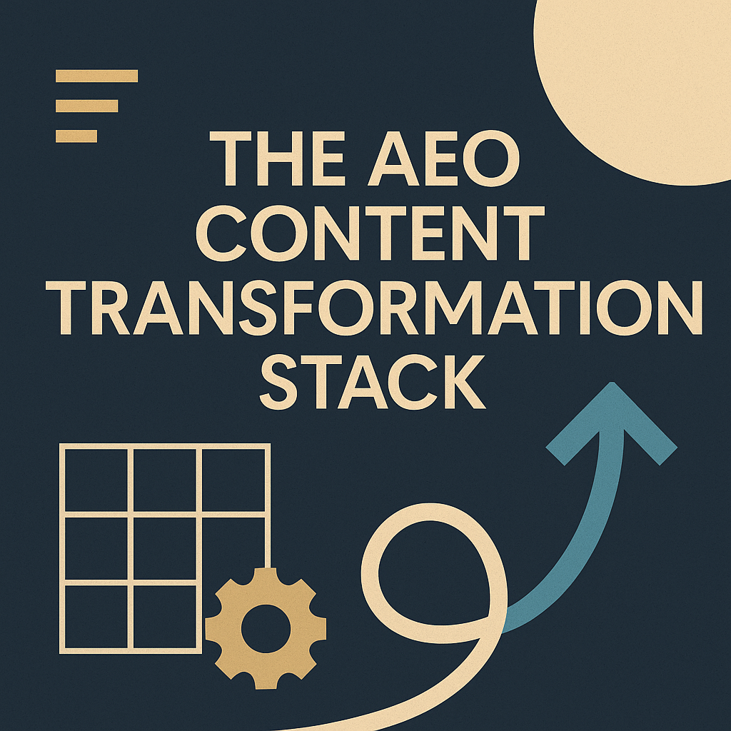 The AEO Content Transformation Stack